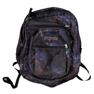 JanSport Big Student Large Galaxy Print Polyester Backpack